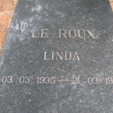 ROUX Linda, le 1935-1988