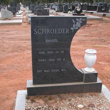 SCHROEDER Daniël 1932-1982