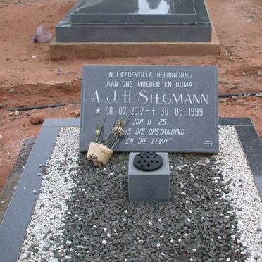 STEGMANN A.J.H. 1917-1999