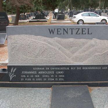 WENTZEL Johannes Arnoldus 1918-1984