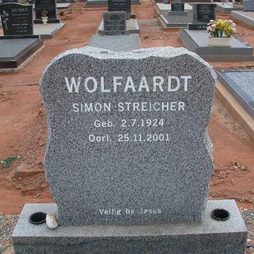 WOLFAARD Simon Streicher 1924-2001
