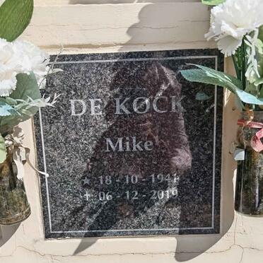 KOCK Mike, de 1941-2019