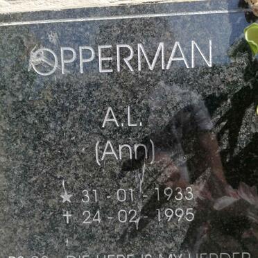 OPPERMAN A.L 1933-1995