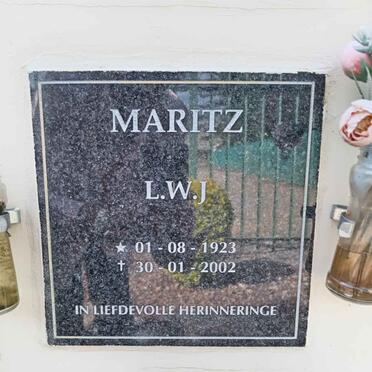 MARITZ L.W.J. 1923-2002
