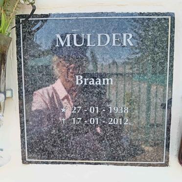 MULDER Braam 1938-2012