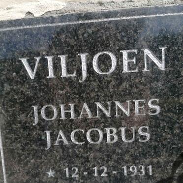 VILJOEN Johannes Jacobus 1931-2021