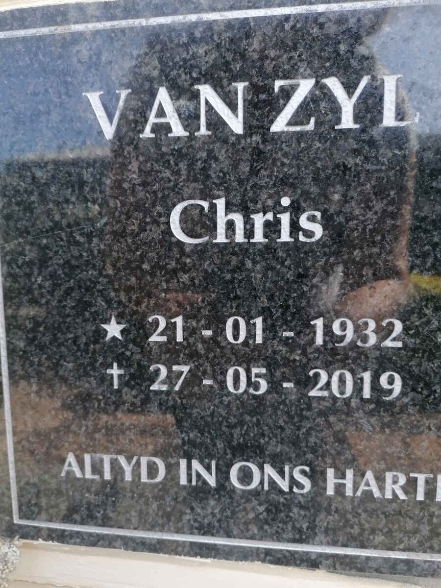 ZYL Chris, van 1932-2019