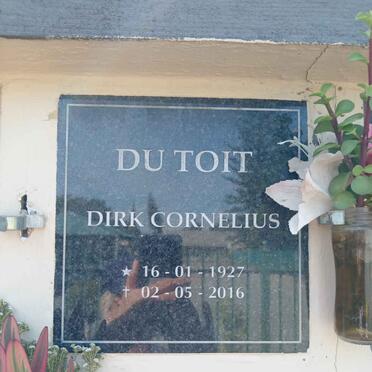 TOIT Dirk Cornelius, du 1927-2016