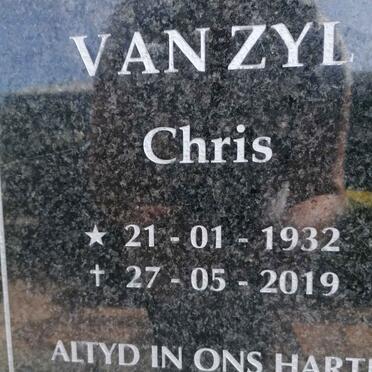 ZYL Chris, van 1932-2019