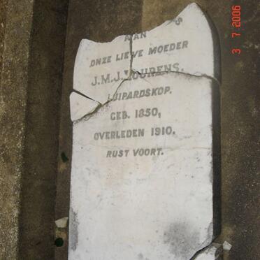 LOURENS J.M.J. 1850-1910