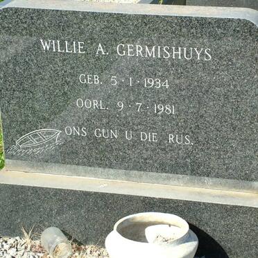 GERMISHUYS Willie A. 1934-1981