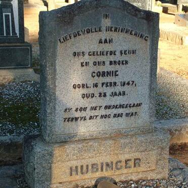 HUBINGER Cornie -1947