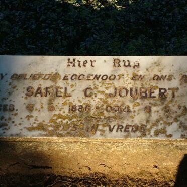 JOUBERT Sarel C. 1886-1944