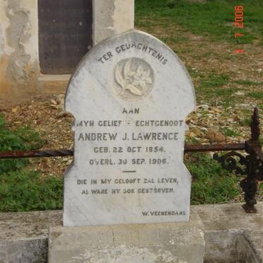 LAWRENCE Andrew J. 1854-1906