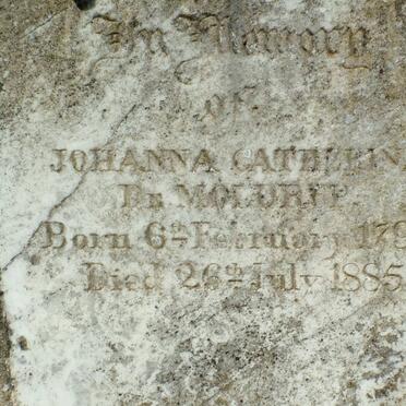 MOLDRIP Johanna Catherina, de 1791-1885