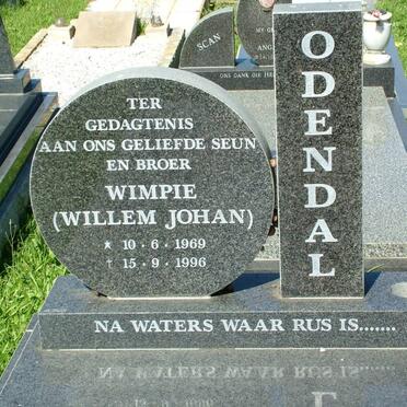 ODENDAAL Willem Johan 1969-1996