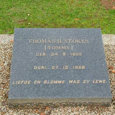 STOKES Thomas H. 1909-1968