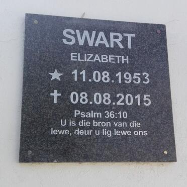SWART Elizabeth 1953-2015