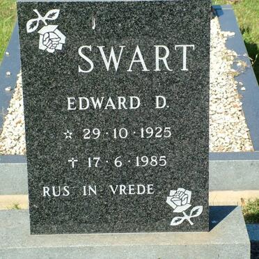 SWART Edward D. 1925-1985