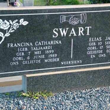 SWART Elias Jacobus 1892-1978 &amp; Francina Catharina TALJAARD 1899-1989