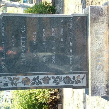 SWART Elizabeth C. nee LOOCK 1878-1956