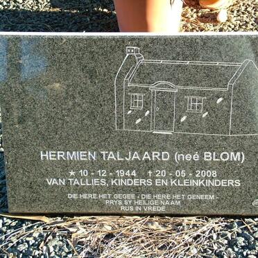 TALJAARD Hermien nee BLOM 1944-2008