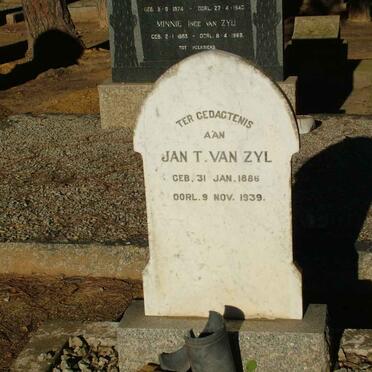 ZYL Jan T., van 1886-1939