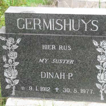 GERMISHUYS Dinah P. 1912-1977