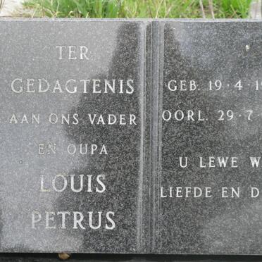 ? Louis Petrus 1902-1985