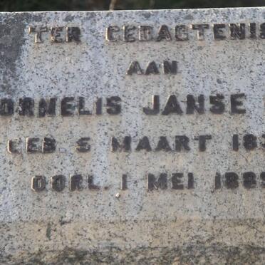 Western Cape, BREDASDORP district, Patryze Kraal 79, farm cemetery