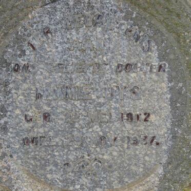 UYS Mimmie 1912-1937