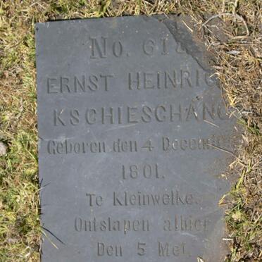 KSCHIESCHANG Ernst Heinrich 1801-1857