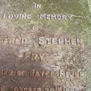 FRY Fred Stephen 1886-1939