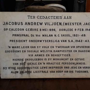 Western Cape, CALEDON, Caledon Museum, Single gravestone