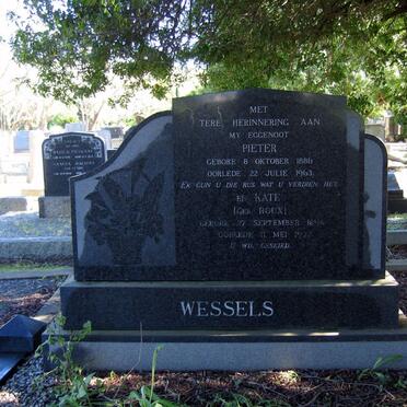 WESSELS Pieter 1886-1963 &amp;  Kate ROUX 1894-1972