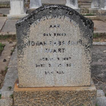 SWART Johan Fabricius 1887-1953