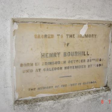 BOURHILL Mausoleum