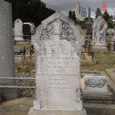 GROENEWALD  Petrus Willem  1838-1922 &amp; Magrieta Johanna HAVENGA 1844-1933