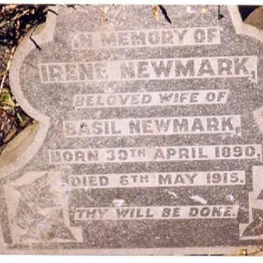 NEWMARK Irene 1890-1915