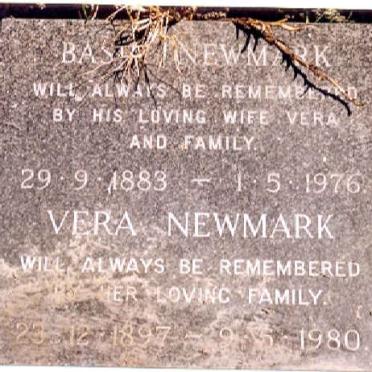 NEWMARK Bas?? 1883-1976 &amp; Vera 1897-1980