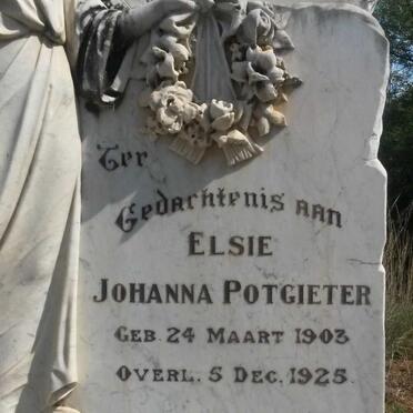 POTGIETER Elsie Johanna 1903-1925