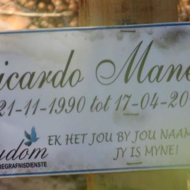 MANEWIT? Ricardo 1990-2018