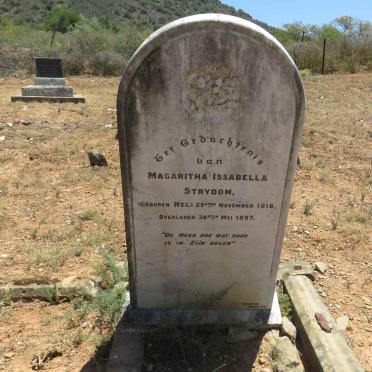 Western Cape, CALITZDORP district, Kruis Rivier 9, farm cemetery_1