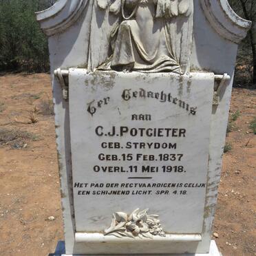 POTGIETER C.J. nee STRYDOM 1837-1918