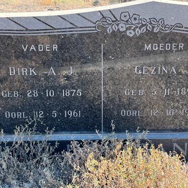 Western Cape, CALITZDORP district, Calitzdorp, Goedverwagting 35_5, farm cemetery