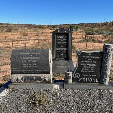 FOUCHE Paul Stephanus 1896-1967 &amp; Maria Magdalena POTGIETER 1894-1982