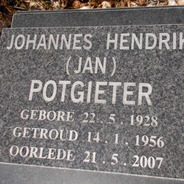 POTGIETER Johannes Hendrik 1928-2007