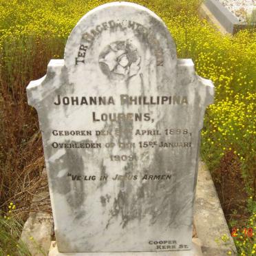 LOURENS Johanna Phillipina 1898-1909