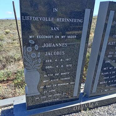 OLIVIER Johannes Jacobus 1917-1972