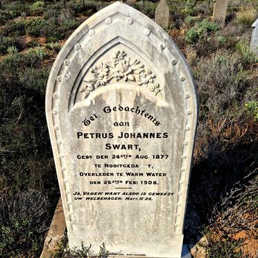 SWART Petrus Johannes 1877-1908